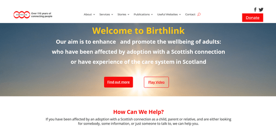 Birthlink home