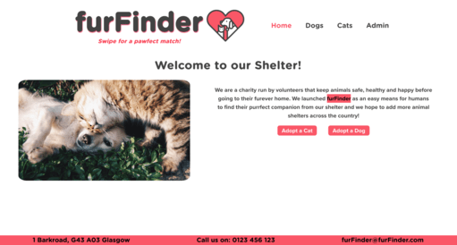 furFinder home